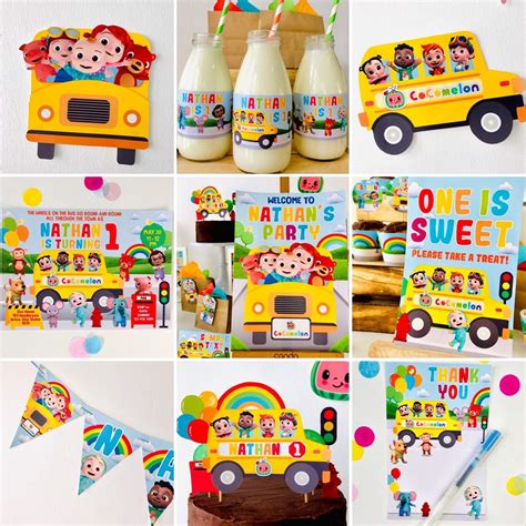 wheels on the bus party decorations|the wheels on bus dance.